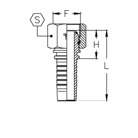 BSP Внутренняя резьба O'RING