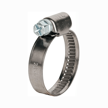 Хомуты червячные