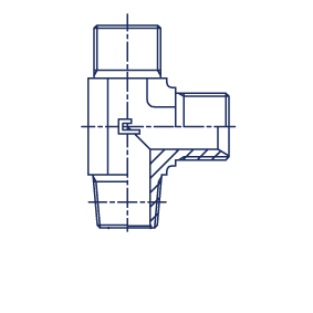 L-образные BSPT уплотнение тип С