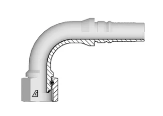 BSP Interlock внутренняя резьба 90 градусов