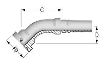 SF 6000 Interlock 45 градусов