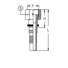 ORFS Внутренняя резьба