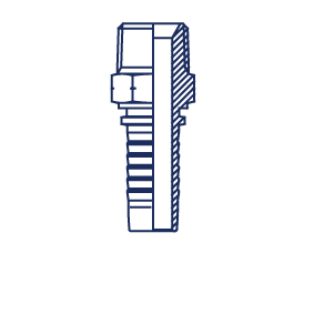 NPTF наружная резьба NPTF наружная резьба