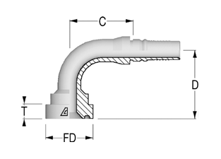 SF 6000 CAT Interlock 90 градусов