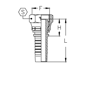 NPSM Внутренняя резьба