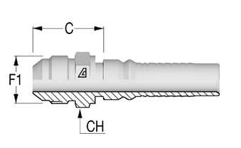 JIC Interlock наружная резьба
