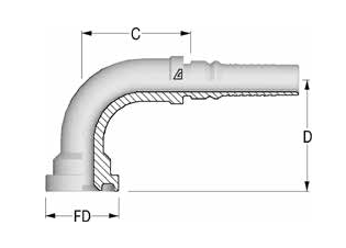 SF 3000 Interlock 90 градусов
