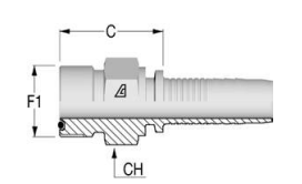 ORFS наружная резьба