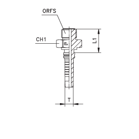 ORFS наружная резьба