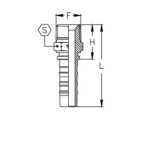NPTF Наружная резьба