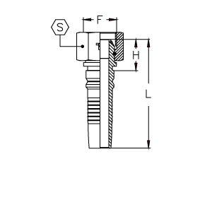 BSP Внутренняя резьба O'RING