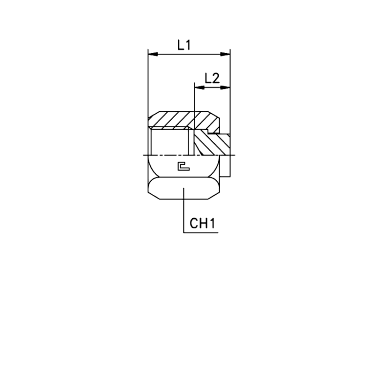 Заглушки с внутренней резьбой