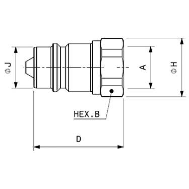 БРС ISO A BIR BSP Ниппель\розетка