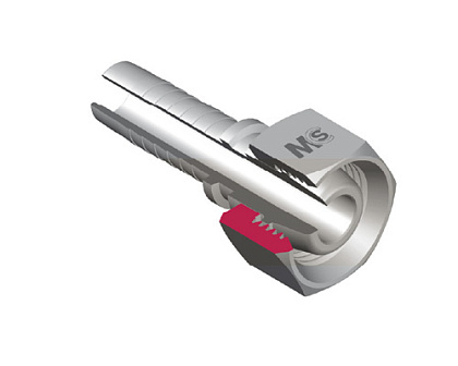 Метрическая внутренняя резьба 24°/60° MULTISEAL накидная гайка