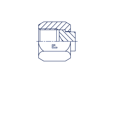 Заглушки с внутренней резьбой