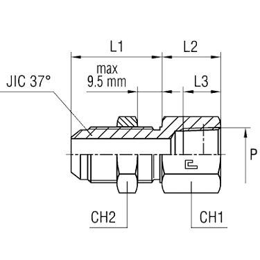 С внутренней резьбой NPT