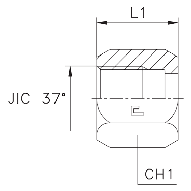 Гайка накидная